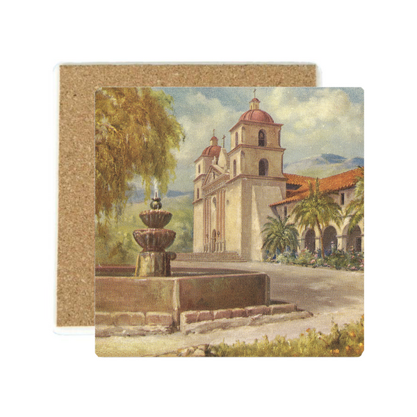 Vintage Image Old Mission Coaster